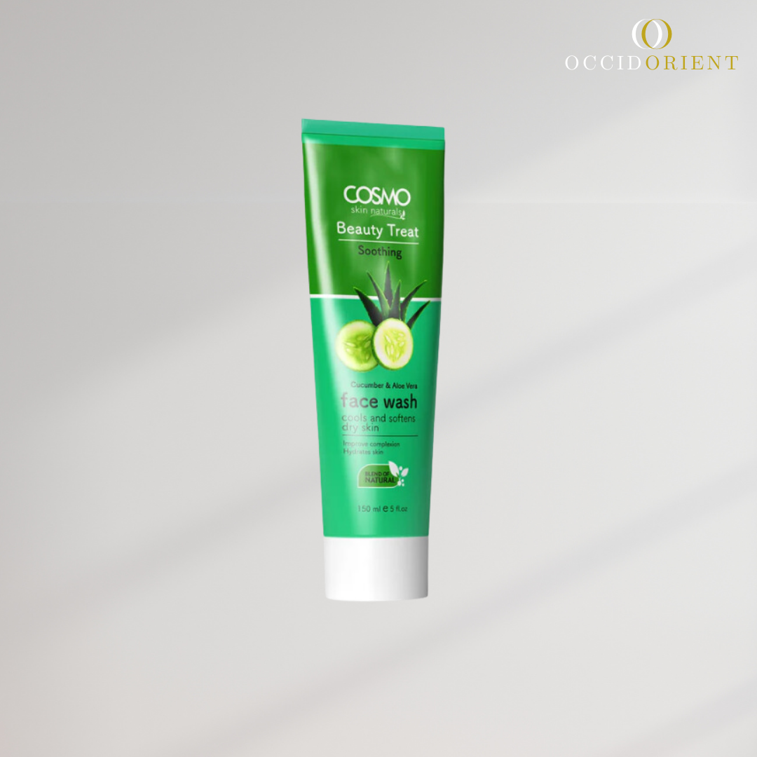SOIN DE BEAUTÉ APAISANT - NETTOYANT VISAGE CONCOMBRE & ALOE VERA